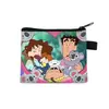 Nuevo Monedero de Crayon Shin-chan Bolsa de Monedas con Cremallera de Dibujos Animados Linda Bolsa Pequeña de Almacenamiento para Estudiantes Venta al por Mayor
