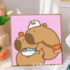 Pintura de Diamantes para Niños Kuromi Hecho a Mano DIY Pintura de Pegatinas de Diamantes Sanrio Pintura de Diamantes con Diamantes Completos 5D Tamaño Pequeño
