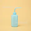 Botella de Lavado de Plástico con Pico Curvo, Botella de Enjuague con Boca Curva, Regadera para Suculentas en Stock, Botella Exprimidora, Botella para Limpieza de Pestañas, Botella de Lavado