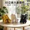 Elefante Geométrico de Resina Decoração para Casa para Hall de Entrada, Sala de Estar, Sala de Jantar, Café, Decoração Criativa de Mesa, Bestseller Transfronteiriço