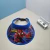 Sombrero de Sol de Héroe de Dibujos Animados 3D Spiderman Elsa Princesa Protección Solar Sombrero de Sol para Niños y Niñas Verano Ala Ancha Sombrero de Sol