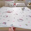 Esterilla de látex Sanrio con efecto refrescante, alfombrilla suave con aire acondicionado para literas de dormitorios estudiantiles, venta al por mayor y envío transfronterizo