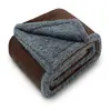 Manta Impermeável para Animais de Estimação Amazon Flannel Plush Sherpa Espessa Manta para Pets Cama de Cachorro Fabricante em Estoque