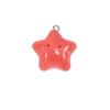 Cuentas de Corazón Acrílico Cuentas Sueltas de Estrella Hecho a Mano DIY Material de Accesorios Diadema Accesorios para el Cabello Cadena para Teléfono Móvil Collar Venta al por Mayor