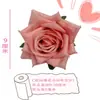 Cabeças de Flores de Rosa Artificiais para Parede de Flores de Rosa DIY, Decoração de Local de Casamento, Adereços, Boutonnières e Fotografia