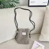 510223 Bolso de Felpa Nuevo de Invierno para Teléfono Móvil, Bolso de Hombro Cruzado Informal, Bolsa de Compras para Mujer