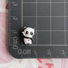 Accesorios de resina con forma de panda de dibujos animados, horquilla para el pelo, funda para teléfono móvil, accesorios, parche, zapatos, taza de agua, caja de almacenamiento, decoración