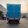 Camión Pesado Chengli Guosan Howo Tipo Caja Refrigerada de 4.2m Exportado a Oriente Medio Camión de Cadena de Frío para Mariscos y Verduras Howo