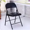 Venda Direta de Fábrica de Cadeiras Dobráveis Simples para Casa, Cadeiras Dobráveis para Treinamento de Exposição, Cadeiras Dobráveis Portáteis para Lazer ao Ar Livre