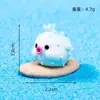 Micro-Paisaje Creativo Lindo Delfín Acuario Pecera Paisajismo Manualidades de Resina DIY Accesorios Adornos Pequeños de Escritorio