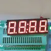 Fornecimento Direto da Fábrica de Tubo Digital LED de 0,56 Polegadas e 4 Dígitos, Linha Única, 7 Pinos, Luz Vermelha, Display Digital de Relógio