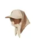 Gorro Bufanda para la Cabeza Estilo Jennie Nicho Dulce Correa Protector Solar Sombrero de Sol Campismo al Aire Libre Gorra Cortavientos para la Cabeza