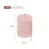 Funda de compresión para chaqueta de plumas, bolsa de compresión a prueba de polvo para ropa de armario, tipo colgante, bolsa de funda de ropa visible para el hogar