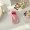 Calcetines de Barco para Mujer Verano Delgados Sin Pegamento Calcetines Cortos Estilo Japonés Estilo Ins Dulce Macaron Color Sólido Corte Bajo Combinan con Todo