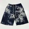 Pantalones de Playa para Hombre de Algodón y Lino Verano 2024 Nuevos Shorts de Playa Estampados para Hombre Pantalones Casuales
