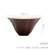 Mangji Caneca de flor de grés estilo japonês conjunto de chá kung fu cerâmica argila antiga caneca de chá para casa renda xícara única xícara pequena