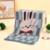 Toalla de Gasa Infantil Transfronteriza Jacquard de Dibujos Animados Algodón Lavado Suave Agradable a la Piel Toalla Facial para Bebé Guardería Clase Dropshipping