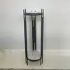 ¡Guau! Soporte de Hierro Estilo Nórdico Personalizado para Plantas para Sala de Estar, Uso en Casa, Decoración junto al Mueble de TV, Fabricante de Soporte de Flores de Pie