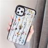 Funda para Teléfono Floral de Margarita Más Vendida Transfronteriza iPhone15 Marco de Color Contrastante Transparente Anticaídas Funda Suave Apple 17Pro
