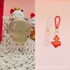 Colgante de oro puro 999 Jiyikawa Usagi, serie de carpas que traen fortuna con cordón para colgar, popular en las transmisiones en vivo de Douyin
