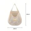 Bolsillo de Red de Almacenamiento para Colgar en la Pared para Ropa Interior y Ropa Interior Bolsillo de Red para Colgar en el Armario Bolsa Colgante para Frutas y Verduras Ajo Cocina Detrás de la Puerta