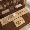 Novo Caminho de Mesa Zen Chinês Estilo Chinês Zen Chá Tapete Impermeável Chá Tapete de Mesa de Chá Longo Toalha de Mesa de Chá Tapete de Mesa de Chá