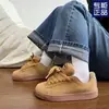 Zapatillas Deportivas Casuales Retro de Gamuza para Hombre y Mujer Estilo Pan 2025 Nuevos Estudiantes Caña Baja Primavera y Otoño