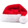 Chapéu de Natal curto criativo pelúcia presente de Natal decorações de Natal chapéu para crianças festa de fim de ano adereços