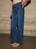 Bolsillo frontal en forma de escudo de alta elasticidad transfronterizo, pantalón casual de pierna recta