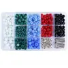435 piezas6MM Cuentas Acrílicas Multicolor para Ábaco para Pulsera Collar DIY Accesorios para Hacer Joyería