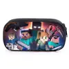 Dropshipping Minecraft Legends Compartimento para Estudiante Estuche Caja de Papelería Minecraft Caja de Bolsa de Cosméticos