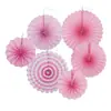 Conjunto de Flores de Leque de Papel com Decoração de Folha de Ouro, Leque Dobrável para Decoração de Vitrine de Shopping Center, Decoração de Quarto de Casamento, Flor de Leque de Papel de Parede de Fundo