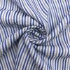 Camisa casual estilo coreano para primavera e verão tecido listrado rayon jacquard tecido de listras verticais vestido em estoque tecido para atacado