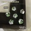 Decorações Luxuosas para Nail Art em Cristal K9, Pedras Deslumbrantes Semelhantes a Diamantes Sem Base, Formato de Ovo de Pombo, Acessórios de Bola de Diamante com Acabamento Quadrado de Ângulo Reto