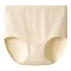 Pantalones Cortos de Punto de Primavera para Mujeres de Mediana Edad y Mayores, Algodón Spandex, Canalé 7A, Entrepierna Antibacteriana, Cintura Alta, Tallas Grandes, Envoltorio Completo, Sueltos, Estilo Mamá
