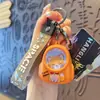Llavero de mochila escolar pequeño de animal luminoso lindo gato perro Chai colgante para bolsa de estudiante regalo creativo de dibujos animados