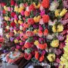Cadena Grande de Kapok de 32 Cabezas, Cadena de Flores del Festival Qingming, Limpieza de Tumbas Sacrificial, Flores Artificiales para Visitar la Tumba, Venta al por Mayor de Artículos Funerarios Yunyang