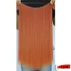 Ysz5050 50G50Cm Hilo de Pescar Sintético Fibra de Alta Temperatura Pieza de Extensión de Cabello Fabricante en Stock Una Pieza Dropshipping 25 Colores