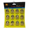 40MM candado pequeño de cobre amarillo fila de candados pequeños de cobre candado para mochila de estudiante cabeza de candado pequeña cilindro de candado de cobre candado pequeño