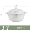 Vajilla de Cerámica Platos aptos para Nuevo Hogar Chino Bol de Arroz Combinación Libre Diy Plato Cuadrado Plato
