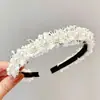 Elegante Faixa de Cabelo Pérola Estilo Francês Pequeno Celebridade da Internet Prendedor de Cabelo Faixa de Cabelo Super Fada Grampo de Cabelo com Temperamento para Lavar o Rosto Venda por Atacado Acessórios de Cabelo