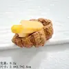 Popsicle de Cuerno Simulado Pegamento de Crema para Pan Accesorios Decorativos de Resina para Llavero Diadema Pasador Teléfono Móvil Refrigerador