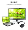 Adaptador HDMI a VGA con audio convertidor para computadora de escritorio Set de adaptadores HDMI a VGA caja decodificadora Cable