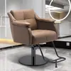 Silla de Barbería, Silla Especial para Cortar el Cabello de Celebridades de Internet para Salón de Belleza, Lujo Accesible, Simple, Asiento Elevable para Teñido y Permanente, Taburete de Peluquería