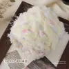 Fios de lã misturados à mão, fios especiais de mohair, bolsas DIY, gorros macios feitos à mão em cores vibrantes, fios para suéteres de crochê.