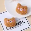 Acessórios de Pelúcia Ursinho 3D, Broche de Urso Desenho Animado Fofo Multicor, Acessórios para Chaveiro de Roupa, Atacado