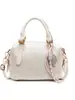 Bolsa Pequena Exclusiva Externa Feminina Nova Moda Primavera e Verão 2025 Bolsa Transversal Feminina Portátil Bolsa Boston Almofada