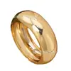 1 peça venda direta da fábrica Europa, América e Oriente Médio transfronteiriço exagerado retrô moda metal dourado estilo aberto pulseira fechada