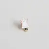 Broche de Conejo de Personalidad de Moda Más Vendido para Mujer, Insignia de Pin Anti-Exposición Estilo Japonés Lindo, Pin de Fijación de Marca de Moda al por Mayor