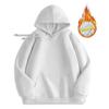 Sudadera con Capucha de Algodón Chino Pesado de 600 g con Logo Estampado en el Hombro Ropa de Trabajo en Equipo Uniformes de Clase Uniformes de Grupo Otoño e Invierno Bordado Plus